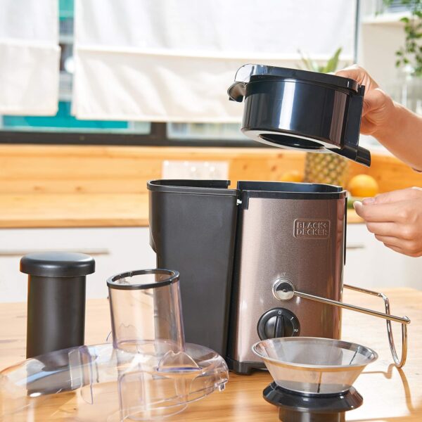 CENTRIFUGA BLACK + DECKER BXJE600E - immagine 13