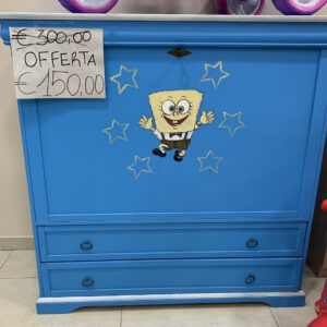 BAULE IN LEGNO COLORATO