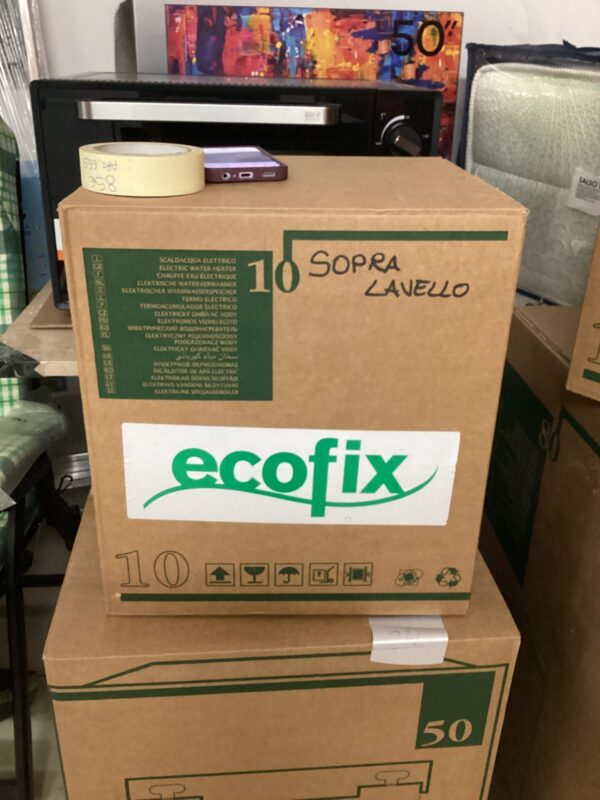 SCALDA ACQUA SOPRA LAVELLO ECOFIX 10LITRI COD.3100393