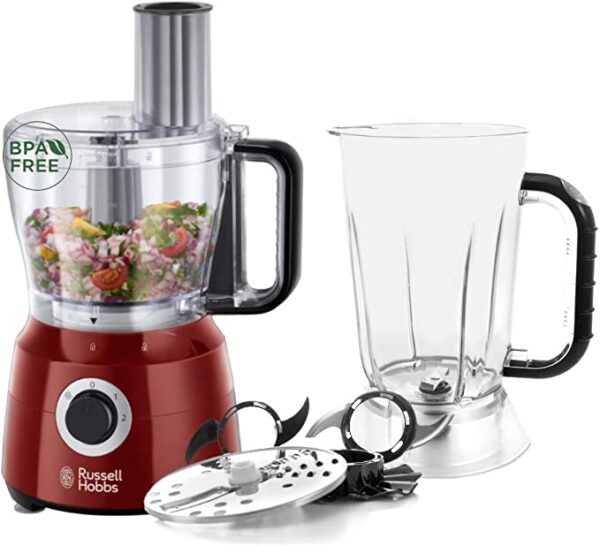 TRITATUTTO+ FRULLATORE RUSSELL HOBBS DESIRE FOOD PROCESSOR - immagine 3