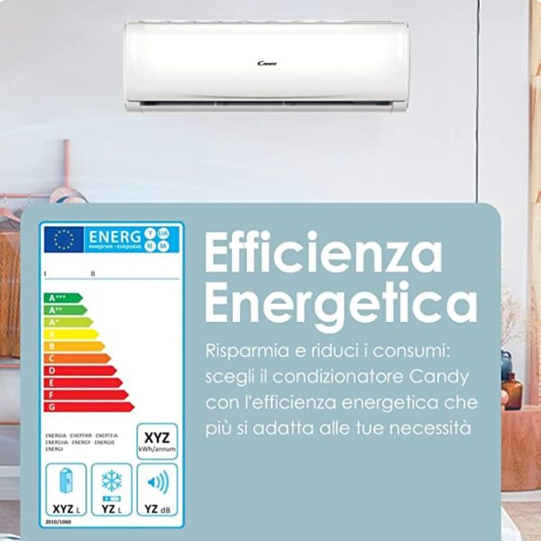 CLIMATIZZATORE CANDY 9000 BTU LINEA PURA - immagine 5