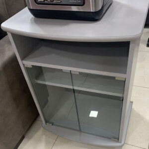 Porta tv con ruote grigio