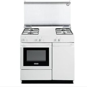 CUCINA DE LONGHI A GAS BIANCA 4 FUOCHI