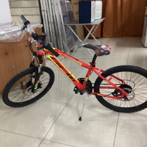 BICICLETTA ROSSA E GIALLA 24” GFM