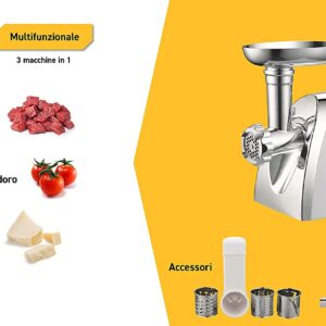 PASSAPOMODORO DUETTO PLUS R.G.V. ELETTRICO MULTIFUNZIONALE