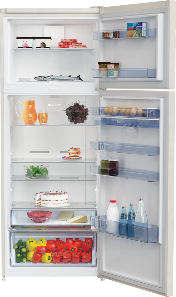 FRIGORIFERO BEKO BEIGE RDNE455E30DBN - immagine 3