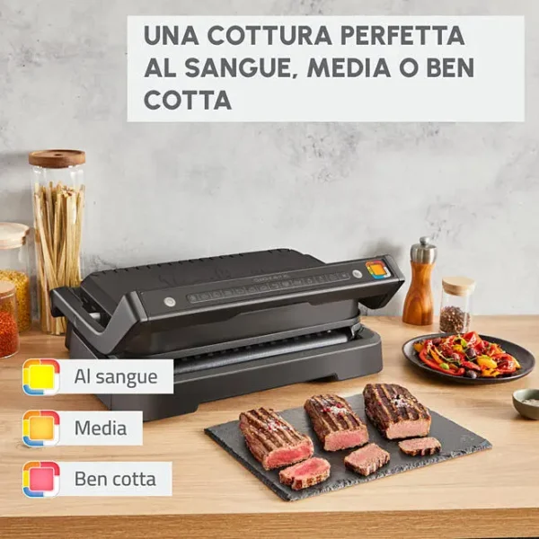 BISTECCHIERA MOULINEX OPTIGRILL 4 IN 1 XL GI7848 - immagine 4