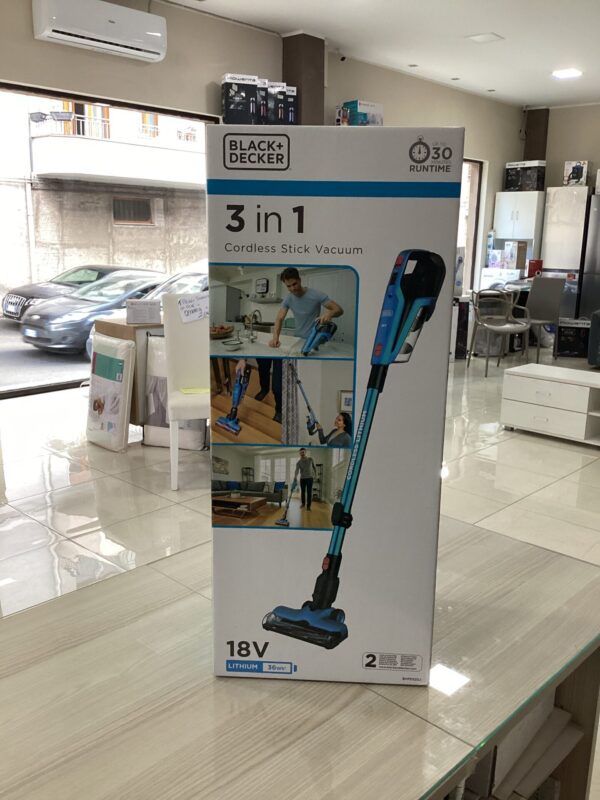 SCOPA ELETTRICA 3 IN 1 BLACK +DECKER BHFE520J 18V
