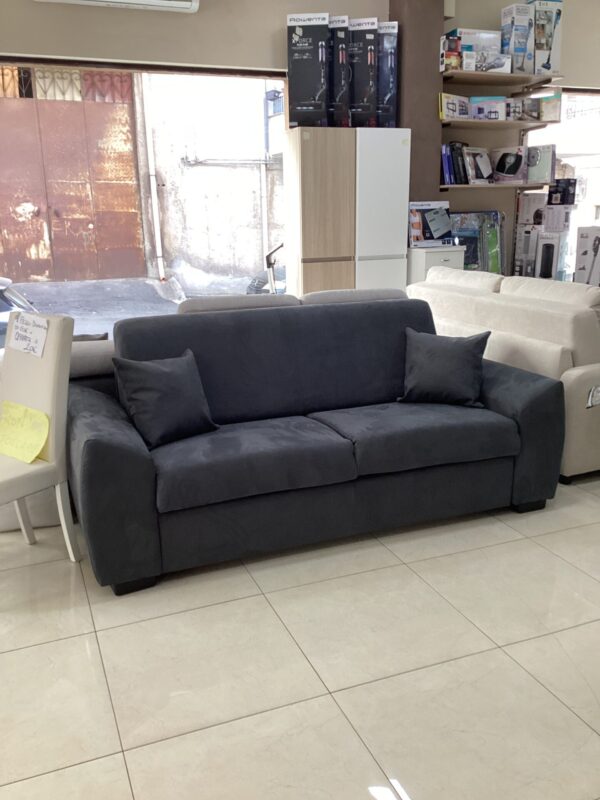 DIVANO 3 POSTI LETTO A RIBALTONE MODELLO GOLIA APULIASOFA' MUNISH MN DK GREY