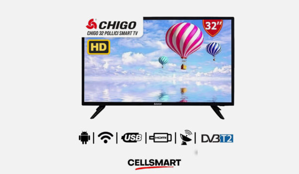 SMART TV HD 32 POLLICI CHIGO