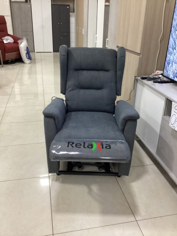 POLTRONA ALZAPERSONA 2 MOTORI QUEEN CON ROLLER SYSTEM COLORE ANTRACITE - immagine 4