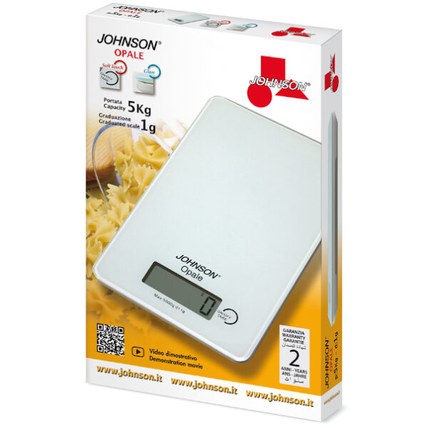 BILANCIA DA CUCINA JOHNSON OPALE