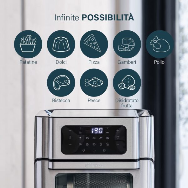 FRIGGITRICE AD ARIA PRINCESS 10 LITRI - immagine 7