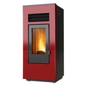 STUFA A PELLET OPTIMA ONE 10 BORDEAUX