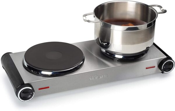DOPPIA PIASTRA ELETTRICA TRISTAR KP-6248 - immagine 2