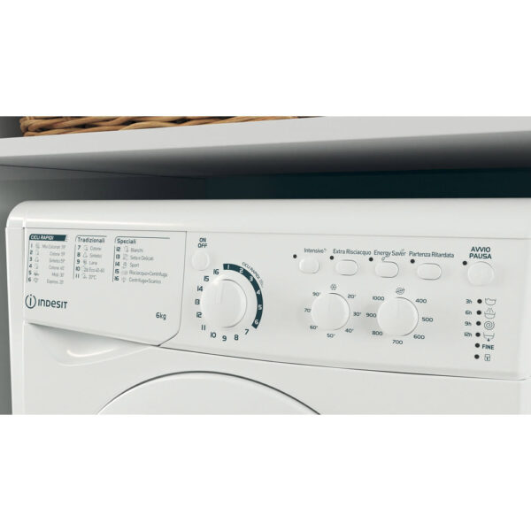 LAVATRICE INDESIT 6 KG EWD61051WITN - immagine 5