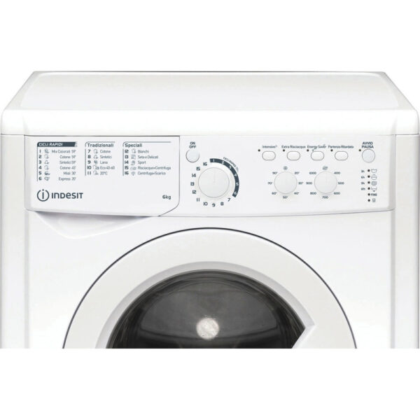 LAVATRICE INDESIT 6 KG EWD61051WITN - immagine 6