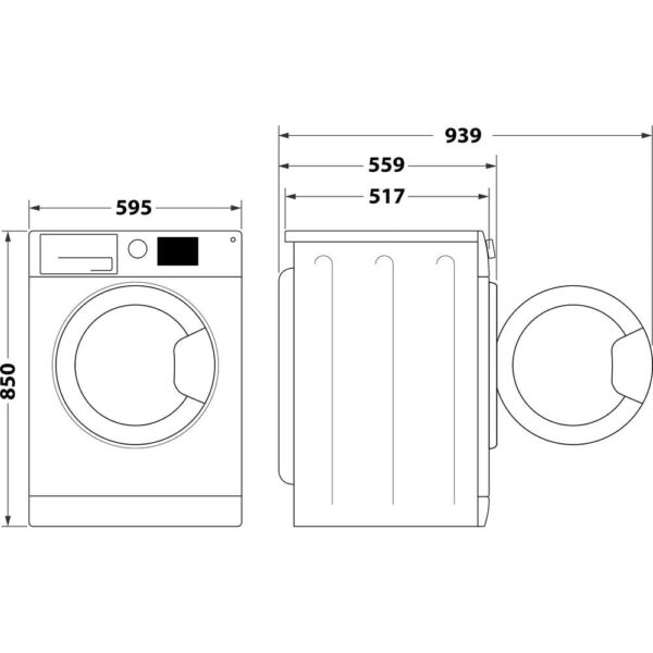 LAVATRICE INDESIT 6 KG EWD61051WITN - immagine 11