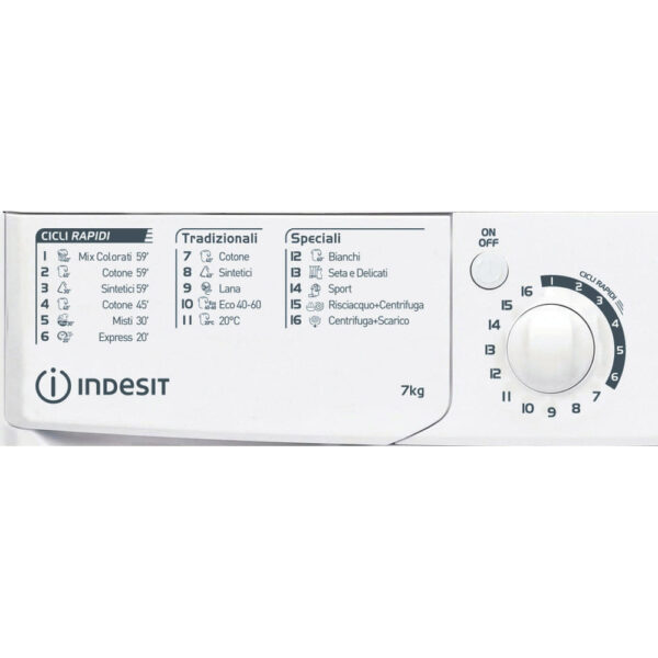 LAVATRICE INDESIT 7 CHILI EWC71252WITN - immagine 9