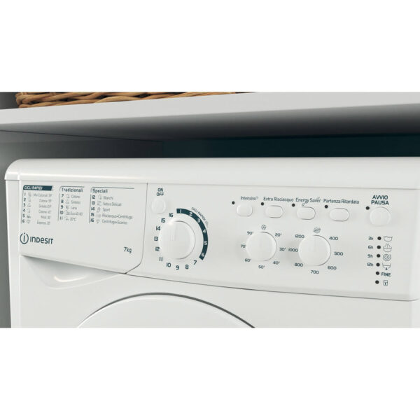 LAVATRICE INDESIT 7 CHILI EWC71252WITN - immagine 11