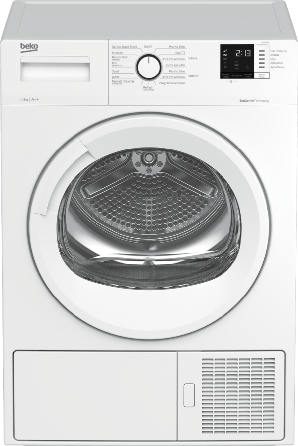 ASCIUGATRICE BEKO 8 CHILI DRX823N