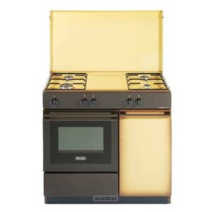 CUCINA DE LONGHI CON PORTA BOMBOLA MARRONE