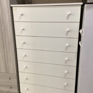 SETTIMINO BIANCO CON POMELLI