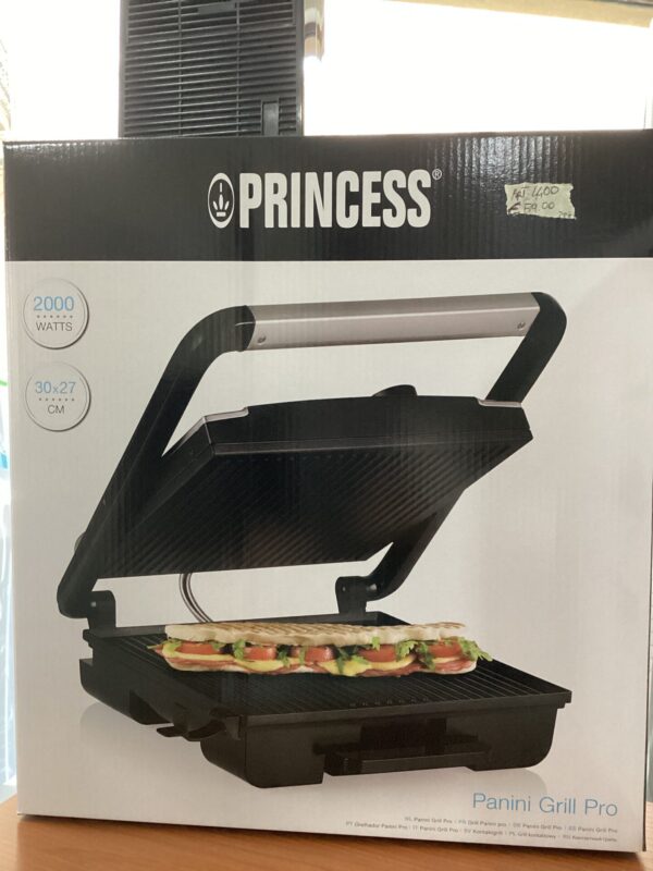PRINCESS PANINI GRILL PRO 2000 WATT - immagine 2