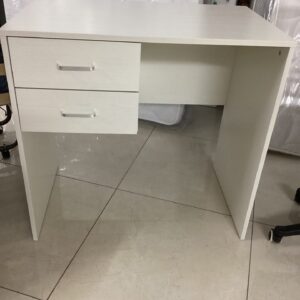 SCRIVANIA CON 2 CASSETTI COLORE OLMO BIANCO