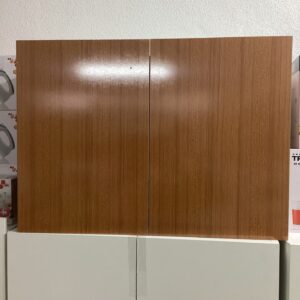 PENSILE A 2 ANTE TEAK LUCIDO