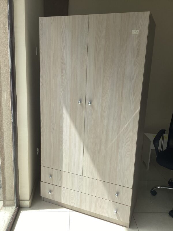 ARMADIO 2 ANTE E 2 CASSETTI OLMO