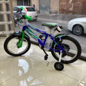BICICLETTA 16 BLU E VERDE GFM