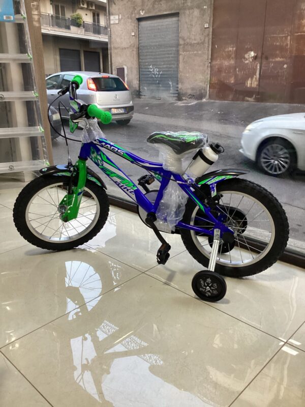 BICICLETTA 16 BLU E VERDE GFM