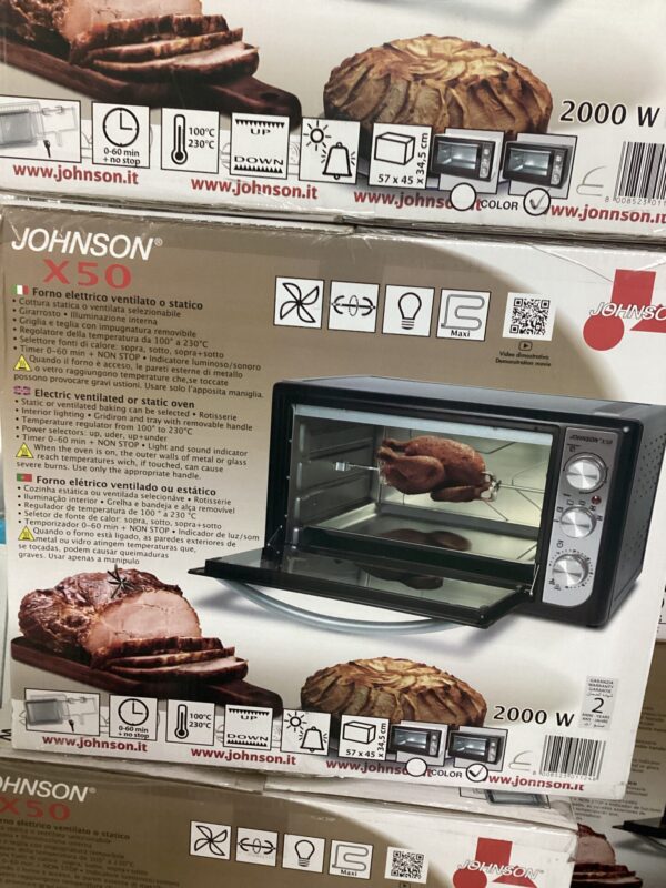 FORNO ELETTRICO JOHNSON X 50 - immagine 2