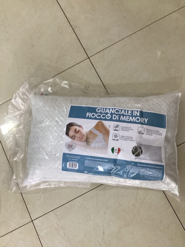 GUANCIALE IN FIOCCO DI MEMORY