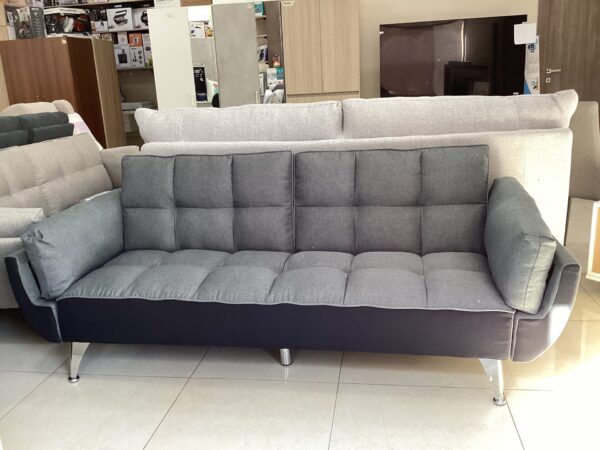DIVANO CLICK CLACK RELAXIA MODELLO CARLO GRIGIO CHIARO/ANTRACITE
