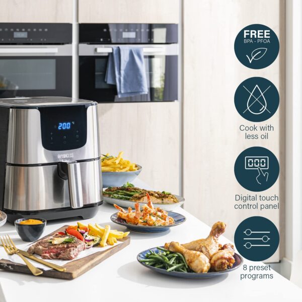 FRIGGITRICE AD ARIA PRINCESS 5.5L - immagine 4