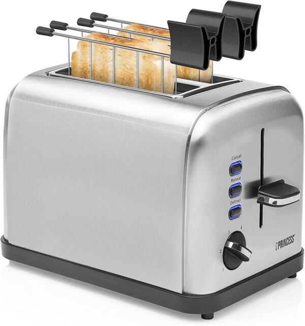TOSTAPANE PRINCESS ACCIAIO INOX