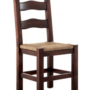 SEDIA RUSTICONE IMPAGLIATA