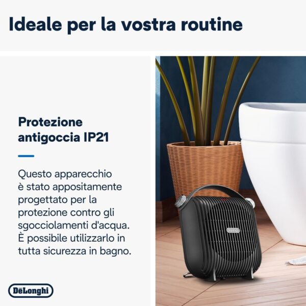 TERMOVENTILATORE DE LONGHI HFS30C24.DG 2400 WATT - immagine 2