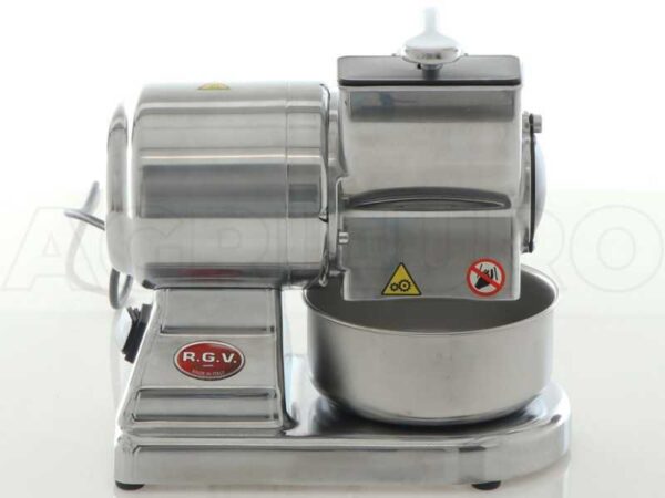 GRATTUGGIA PROFESSIONALE RGV 450W GRP 8 SILVER - immagine 2