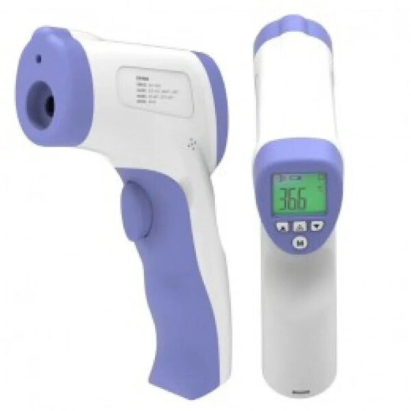 TERMOMETRO ELETTRONICO  LASER INFRAROSSI TRICOLOR DT-8826 - immagine 3