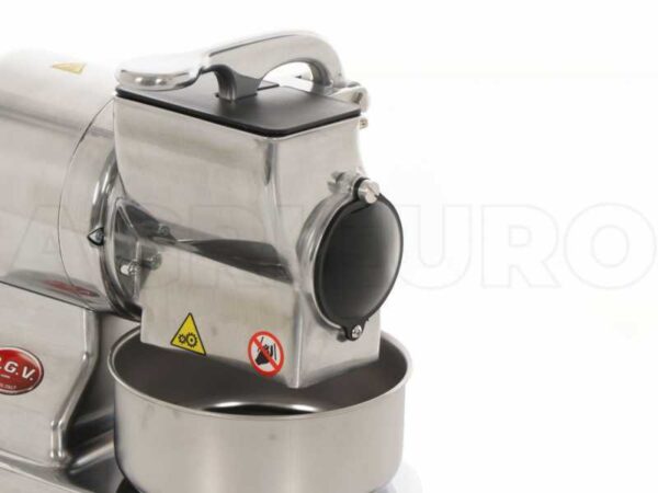 GRATTUGGIA PROFESSIONALE RGV 450W GRP 8 SILVER - immagine 7