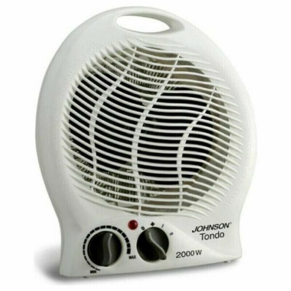STUFA TERMOVENTILATORE TONDO JOHNSON