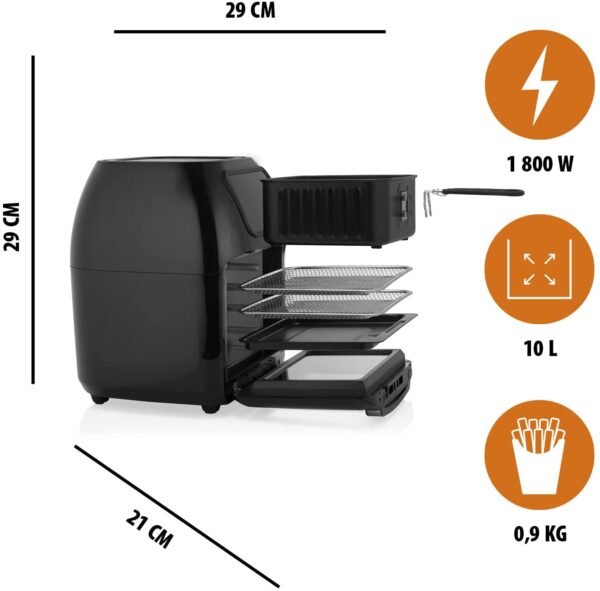 FRIGGITRICE AD ARIA TRISTAR 10 L - immagine 5