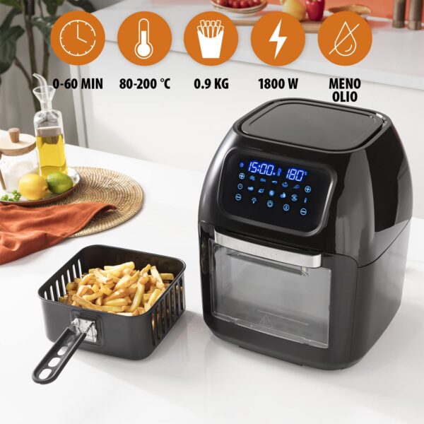 FRIGGITRICE AD ARIA TRISTAR 10 L - immagine 2