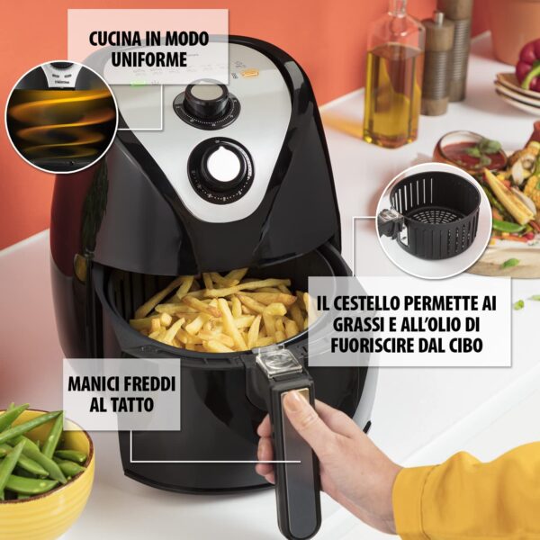 FRIGGITRICE AD ARIA TRISTAR 10 L - immagine 4