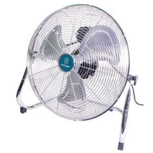 Ventilatore da Terra Ø 40 cm in Acciaio Cromato – 70W