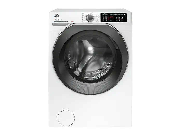 Hoover H-WASH 500 (Mod. HW 29AMBS/1-S) – Lavatrice 9 Kg, Classe A, 1200 Giri, Motore Eco-Power Inverter, Vapore ActiveSteam, Wi-Fi + Bluetooth