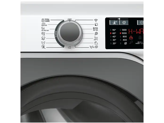 Hoover H-WASH 500 (Mod. HW 29AMBS/1-S) – Lavatrice 9 Kg, Classe A, 1200 Giri, Motore Eco-Power Inverter, Vapore ActiveSteam, Wi-Fi + Bluetooth - immagine 5